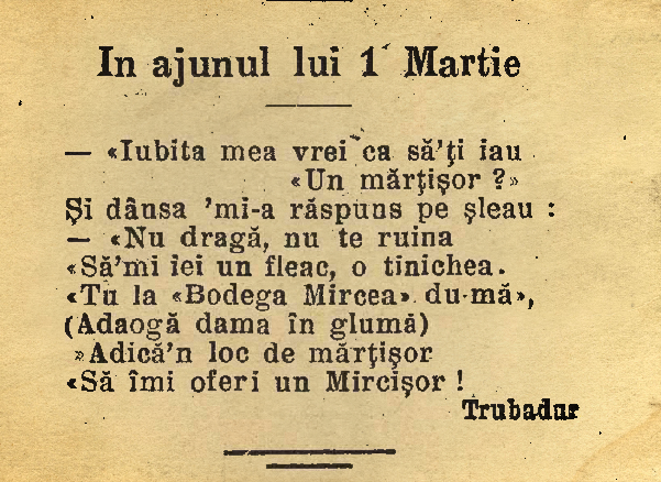 Furnica, martie 1915